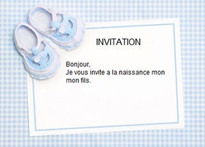 Carton d'invitation